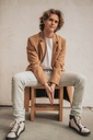Wide-Leg Wool Trouser